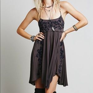 Intimately Free People Embroidered babydoll dress